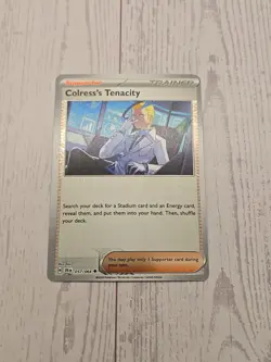 Colress's Tenacity 057/064 League & Championship Cards Reverse Holo - Image 1