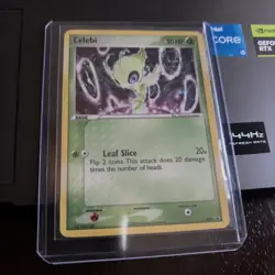 Pokemon Celebi Holo Promo 029 Nintendo Basic 50 HP English TCG Card - Image 1