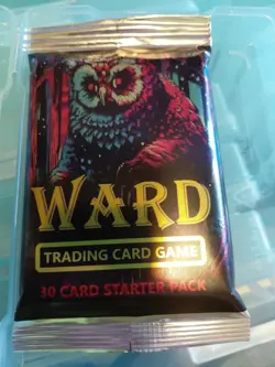 Ward Trading Card Game Sealed TCG Starter Pack - Image 1
