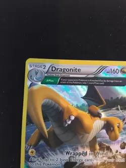 NEAR MINT Pokemon TCG Dragonite XY Roaring Skies 52/108 Reverse Holo Rare Card - Image 3