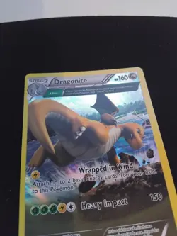 NEAR MINT Pokemon TCG Dragonite XY Roaring Skies 52/108 Reverse Holo Rare Card - Image 4