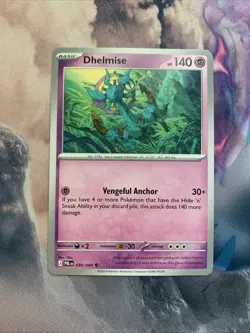 Dhelmise 039/084 NM - Pitch Black PBL - Card In Hand Ready To Ship - Image 1