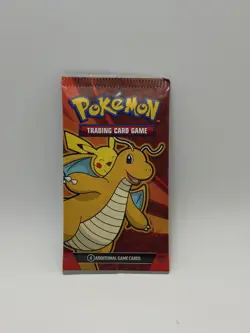 2024 McDonalds Pokemon Dragonite Booster Sealed Promo Card Pikachu TCG HTF - Image 2