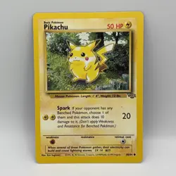 Pikachu 60/64 Jungle Pokemon Card - Image 1