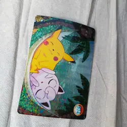 Pokemon Card - Pikachu & Jigglypuff #374 - Vending Machine - Holo - Image 2