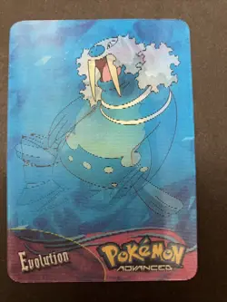 Pokemon Advanced 2004 Panini Lenticular Action Card #64 Spheal-Sealen-Walrein - Image 1