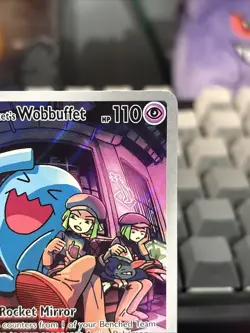 Team Rocket's Wobbuffet 203 Sv: Scarlet & Violet Promo Cards Holo - Image 5