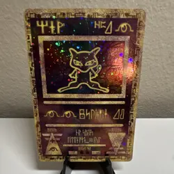 ANCIENT MEW 2000 HOLO RARE POKEMON TRADING CARD GAME MOVIE PROMO - Image 1