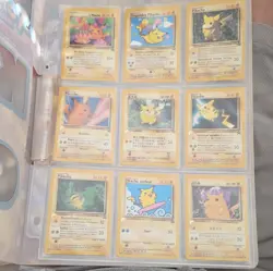 Nintendo Pokemon TCG Pikachu World Collection 9-Card Promo Holo Set 2000 - Image 2