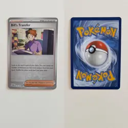 Pokemon 151 Trainers Lot 7 Cards Erika IR Daisy Bill + Gold Switch - NM - Image 2