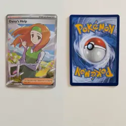 Pokemon 151 Trainers Lot 7 Cards Erika IR Daisy Bill + Gold Switch - NM - Image 5