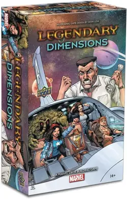 Legendary: A Marvel Deck Building Game Expansion - Dimensions - Image 1