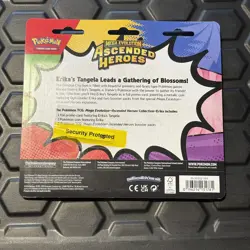Pokemon TCG Ascended Heroes 2 Pack Blister Erika’s tangela Sealed ✅ - Image 2