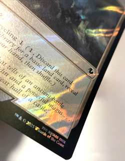 MTG Ash Barrens (Surge Foil) Commander: Final Fantasy 374 NM - Image 3