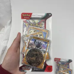 Pokemon TCG Obsidian Flames Blister Pack 3 Promo Cards New Sealed x 2 - Pawni 1x - Image 3