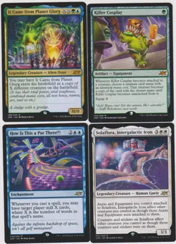 UNFINITY -40 CARDS MTG MAGIC N-MINT UNPLAYED 18 RARES-3 MYTHIC FOILS MULTICOLOR - Image 1