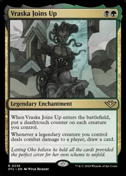 🧙Vraska Joins Up R 0236 OTJ Outlaws Of Thunder Junction MTG - Image 1