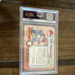 Topps 1999 Pokemon T.V. Nidoqueen #31 Foil PSA 9 Graded English Card - Image 2