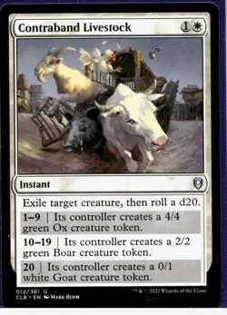 Contraband Livestock, C Legends: Battle for Baldur's Gate #12 MTG - Image 1