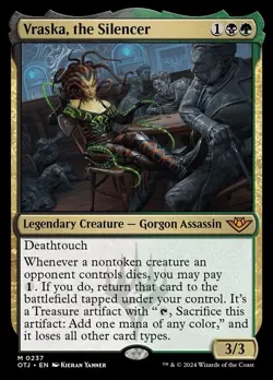 🧙Vraska The Silencer M 0237 OTJ Outlaws Of Thunder Junction MTG - Image 1