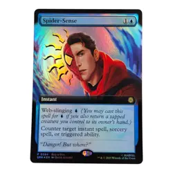 Spider-Sense #284 Buy-a-Box Promo Regular Foil MTG 25 Marvel's Spider-Man (SPM) - Image 1