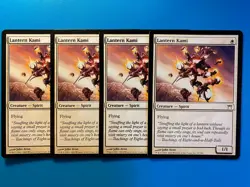 MTG 4x Lantern Kami # 32 Champions of Kamigawa Pauper Magic the Gathering x4 NM - Image 1