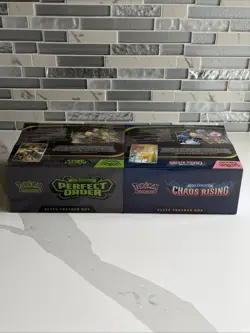Pokemon TCG: Chaos Rising & Perfect Order ETB Bundle - Factory Sealed / NEW - Image 2