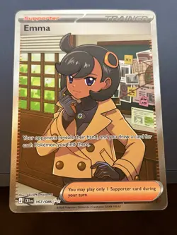 Emma 107/086 Ultra Rare Chaos Rising Pokemon Holo - Image 1