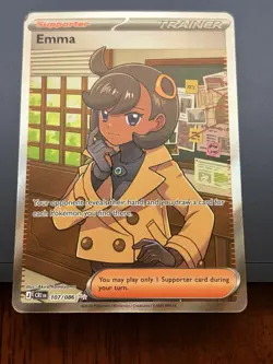 Emma 107/086 Ultra Rare Chaos Rising Pokemon Holo - Image 3
