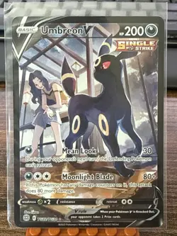 Pokemon Umbreon V Ultra Rare Full Art Holo Brilliant Stars TG22/TG30 English - Image 1