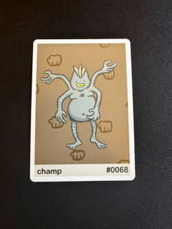 Champ (Machamp) 68 - Gen 1 Pookiemoot Fan Art - Pokemon - Image 1
