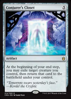 Light Play, English MTG Regular Conjurer's Closet Commander Anthology Magic the - Image 1
