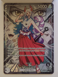 Bandai One Piece Card Game Yamato OP16-079 Leader Alt Art Foil ENG 5000 - Image 1