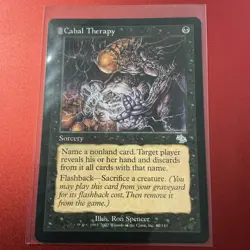 MTG Magic the Gathering Cabal Therapy (62/143) Judgment LP - Image 1