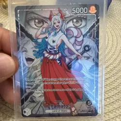 one piece cards english Yamato leader op16 - 079 raw alt art - Image 2