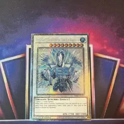 RA05-EN101 Trishula, Dragon of the Ice Barrier Variant Art Starlight Rare YuGiOh - Image 1