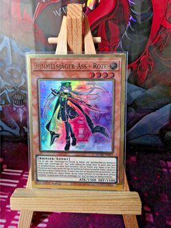 Himmelsjager Ass Roze | Yu-Gi-Oh! MGED DE021 | Gold Rare | Yugioh TCG - Image 1