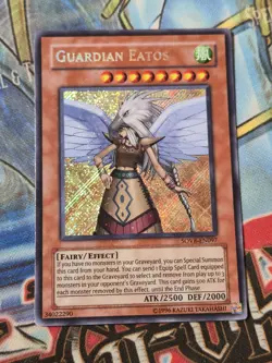 Yugioh - Guardian Eatos - Secret Rare - SOVR-EN097 - Unlimited VLP - Image 1
