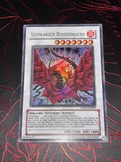 Schwarzer Rosendrache CSOC-DE039 Ultra Rare Unlimited NM-Excellent Yugioh - Image 1