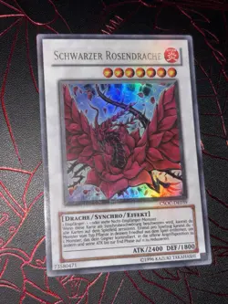 Schwarzer Rosendrache CSOC-DE039 Ultra Rare Unlimited NM-Excellent Yugioh - Image 2