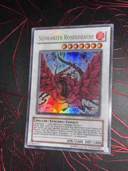 Schwarzer Rosendrache CSOC-DE039 Ultra Rare Unlimited NM-Excellent Yugioh - Image 3