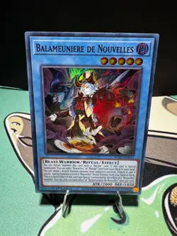 Balameuniere de Nouvelles WISU-EN033 Wild Survivors Yu-Gi-Oh 1st Edition LP - Image 1