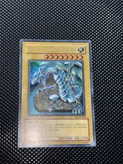 Yu-Gi-Oh! Blue Eyes White Dragon Ultra Rare DB1-EN098 - Image 3