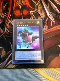 YUGIOH NUMBER 25: FORCE FOCUS GAOV-EN045 ULTRA UNLIMITED ED NM - Image 1