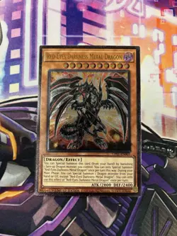 Yu-Gi-Oh! Red Eyes Darkness Metal Dragon LIMITED EDITION UP01-EN002 Near Mint - Image 1