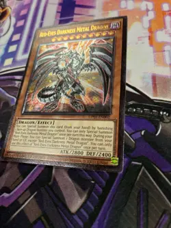 Yu-Gi-Oh! Red Eyes Darkness Metal Dragon LIMITED EDITION UP01-EN002 Near Mint - Image 2