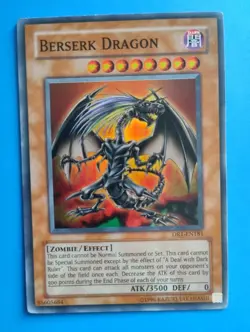 Near Mint Yugioh Berserk Dragon - Super Rare - DR1-EN181 - Unlimited - Image 1