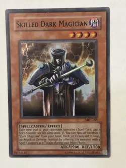 YUGIOH SKILLED DARK MAGICIAN MFC-065 HOLO NEVER PLAYED NM SPELLCASTER /EFFECT - Image 2