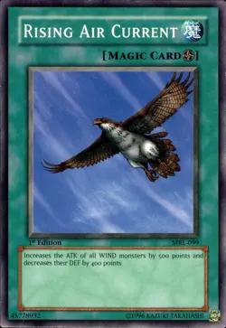 Rising Air Current - MRL-099 - Common - 1st Edition Magic Ruler Yu-Gi-Oh! LP - Image 1