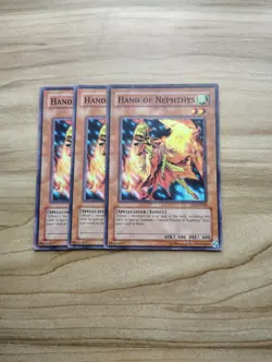 Yu-Gi-Oh - Hand Of Nephthys 3X - Full Playset - Image 1
